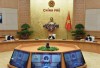 Thủ tướng Chính phủ Nguyễn Xuân Phúc chủ trì phiên họp Thường trực Chính phủ chiều 9.4. Ảnh: VGP